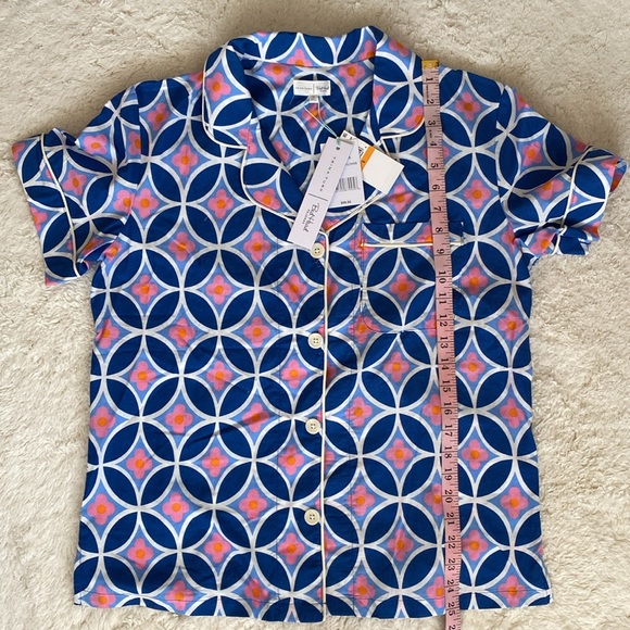 ❤️ Bed Head Classic Shorty PJ Pajama Two-Piece Set Size Small NWT